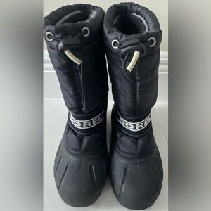 SOREL Youth Cub Winter Waterproof Insulated Black Size 2